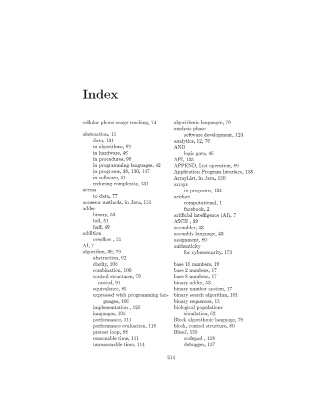 Computer Science Principles - New Page